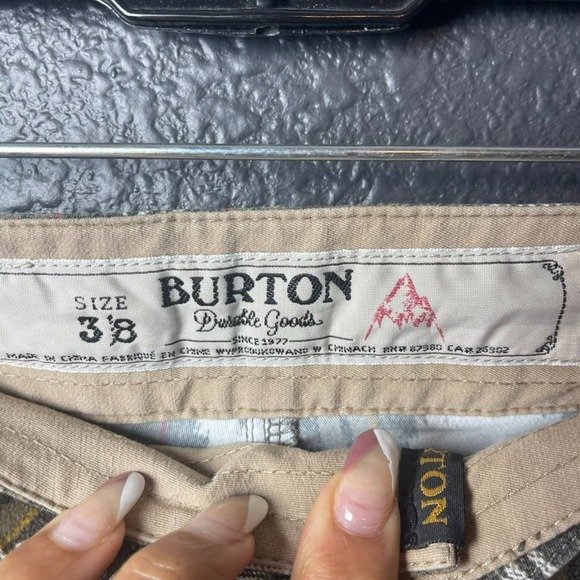 Burton Men's Green/Multicolor Moxie Kelp Guatikat Print Boardshorts Size 38 - Picture 5 of 10